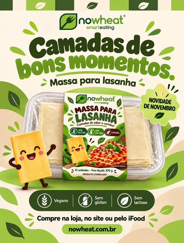 Camadas de bons momentos — arte oficial Nowheat