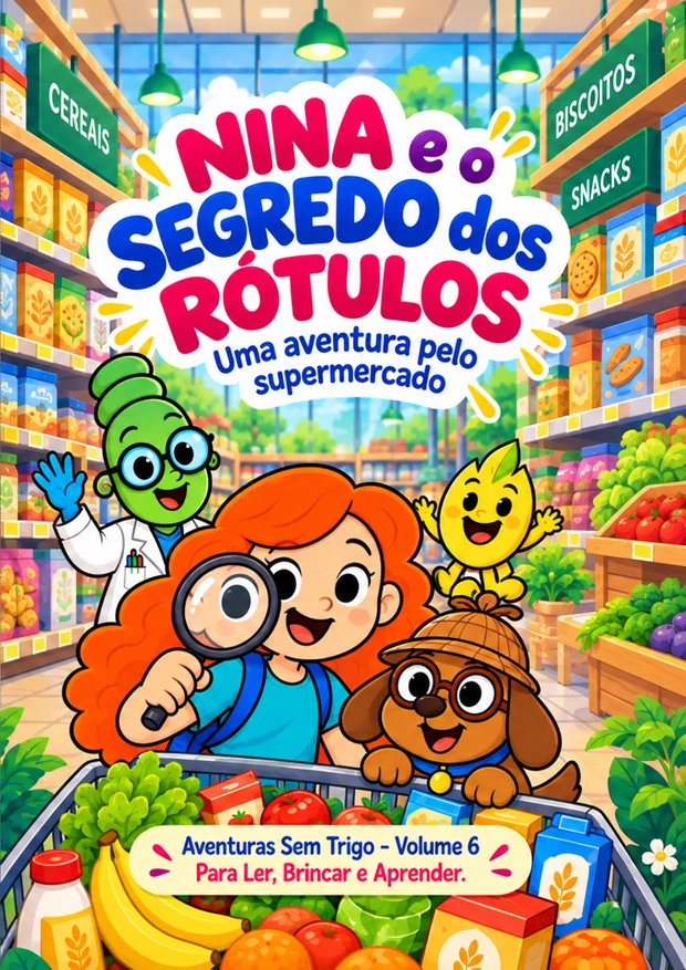 Capa do livro Nina e o Segredo dos Rótulos