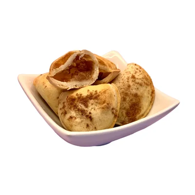 Pastel assado sabor maçã e canela
