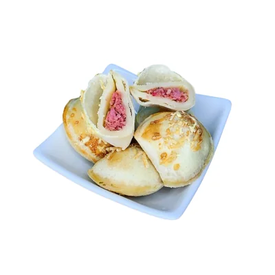 Pastel assado sabor calabresa