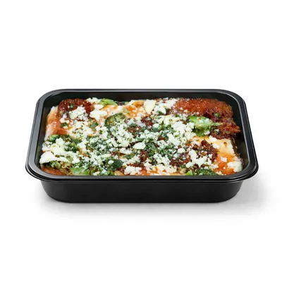 Lasanha de brócolis com tomate seco