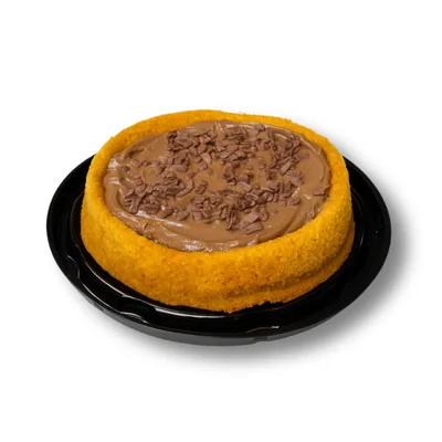 Bolo de cenoura com chocolate